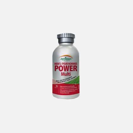 Power Vitamins para hombres – 90 cápsulas – Jamieson