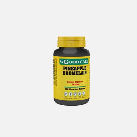 Bromelina de Piña – 100 comprimidos – Good Care