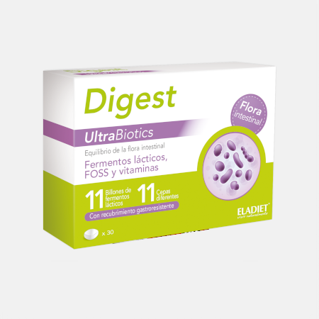 Digest UltraBiotics – 30 pastillas – Eladiet