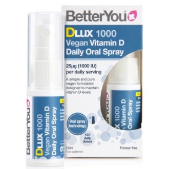 DLUX 1000 VEGAN VIT D spray oral 15ml.