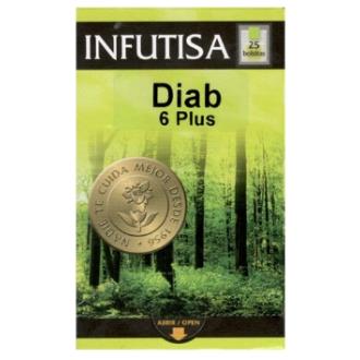 DIAB 6 PLUS infusion 25bolsitas