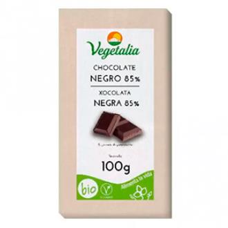 CHOCOLATE NEGRO 85% 100gr. BIO CCPAE
