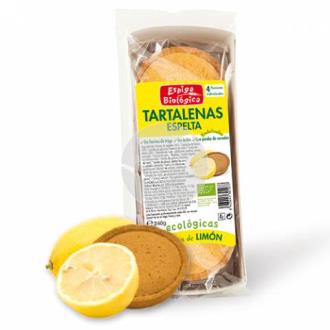 TARTALETA DE ESPELTA rellenas de limon 4uds. ECO