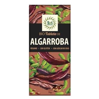 CHOCOLATE DE ALGARROBA 70gr. BIO