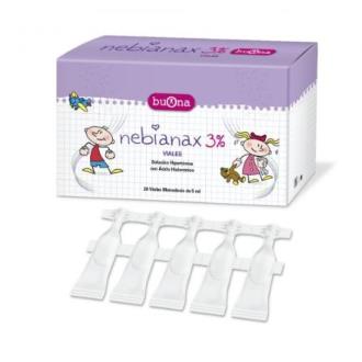 NEBIANAX 3% limpieza nasal 20viales