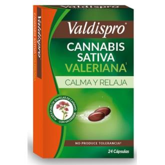 VALDISPRO cannabis sativa + valeriana 24cap.