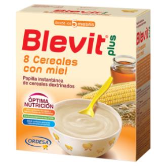 BLEVIT PLUS 8 cereales con miel 600gr.