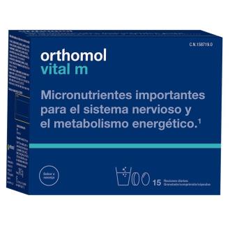 ORTHOMOL VITAL M 15sbrs.granulado
