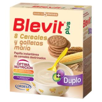 BLEVIT PLUS DUPLO 8 cereales+galleta 600gr.