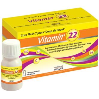 VITAMIN 22 tratamiento choque 7amp.beb.