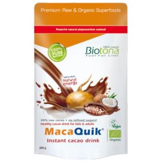 MACAQUIK instant cacao drink 200gr. BIO