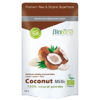 COCONUT MILK POWDER leche de coco natual 200gr BIO