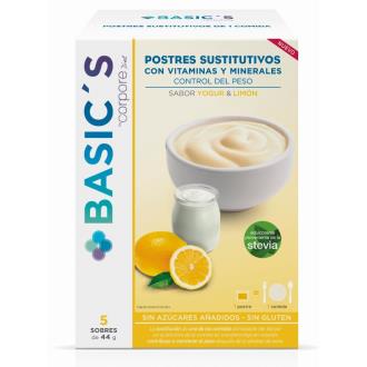 CORPORE BASICS batido sustitut. yogurt-limon 5sbrs