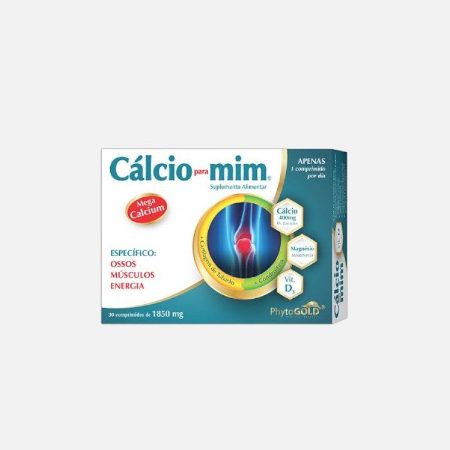 Calcium para mí – 30 comprimidos – PhytoGold