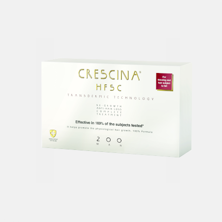 Crescina HFSC Transdermic Complete Treatment 200 Man – 10+10 viales