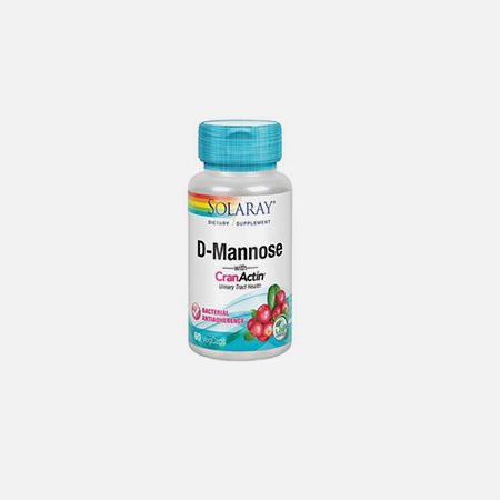D-manosa con CranActin – 60 cápsulas – Solaray