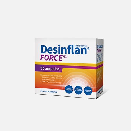 Desinflan Force RX – 30 ampollas – Farmodiética