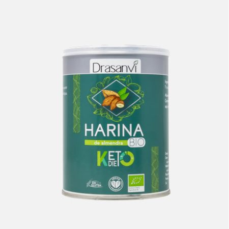 Harina de Almendras Bio Keto – 375 gr – Drasanvi