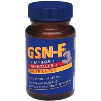 GSN-F3 VIT. Y MIN. NUTRIENTES 60Comp. 463 Mg.