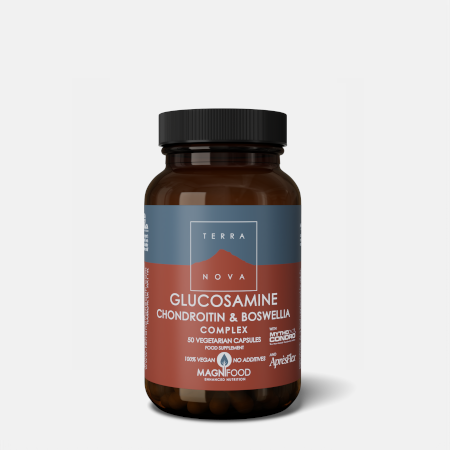 Complejo Glucosamina Condroitina Boswellia – 50 Cápsulas – Terra Nova