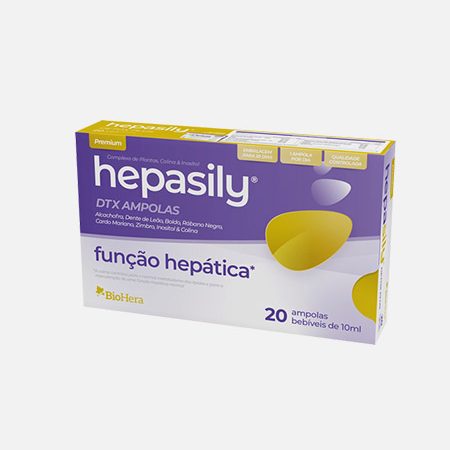 Hepasily – 20 ampollas – Bio-Hera