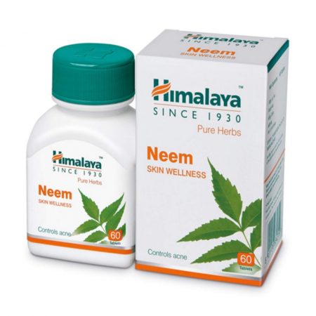 Herbals Neem (Enfermedades de la piel de Nima) – 60 Grageas – Himalaya