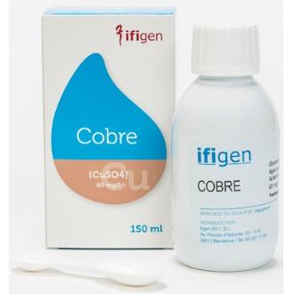 COBRE (Cu) oligoelementos 150ml.