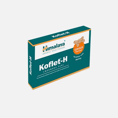 Koflet-H sabor a jengibre – 12 tabletas – Himalaya