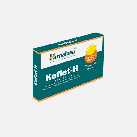 Koflet-H Sabor a limón – 12 tabletas – Himalaya