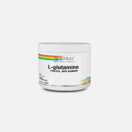 Polvo de L-Glutamina – 300g – Solaray