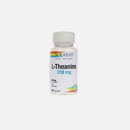 L-Teanina 200 mg – 45 cápsulas – Solaray