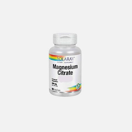 Citrato de magnesio – 90 cápsulas – Solaray
