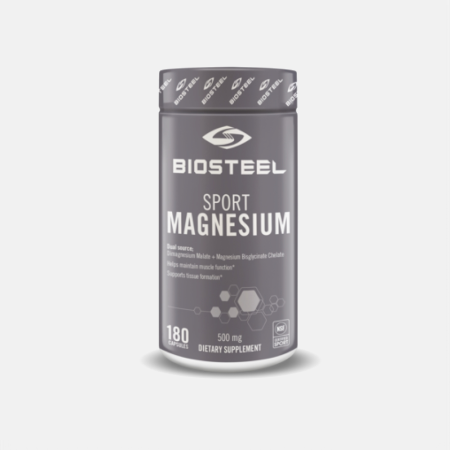 Magnesio – 180 cápsulas – BioSteel