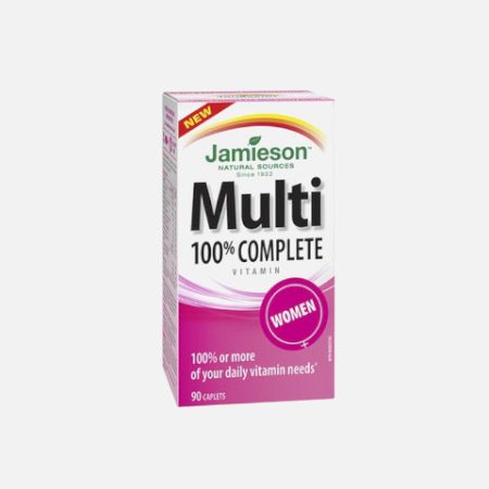 Multi 100% Complete Women Multivitaminas – 90 Comprimidos – Jamieson