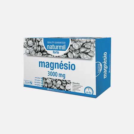 Magnesio Forte Ampollas 3000 mg – 20 ampollas – DietMed