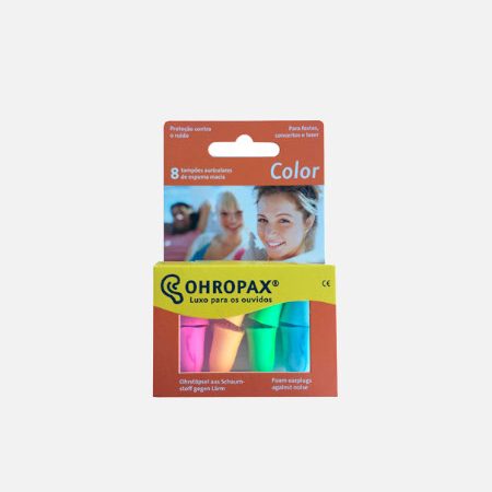 Tapones de espuma de color Ohropax – 8 unidades – OHROPAX