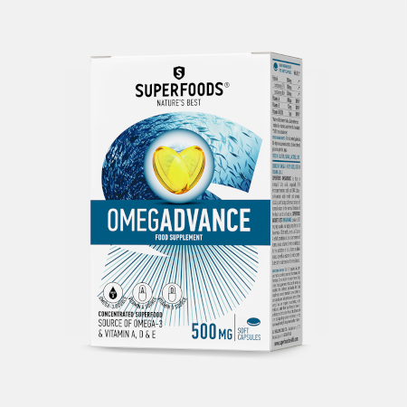 Omegadvance – 90 cápsulas – Superfoods