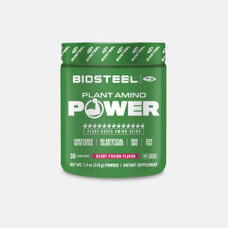 Plant Amino Power BCAA+ Berry Fusion – 210g – BioSteel