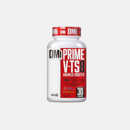 PRIME V-TS8 estimulante anabólico – 120 cápsulas – DMI Nutrition