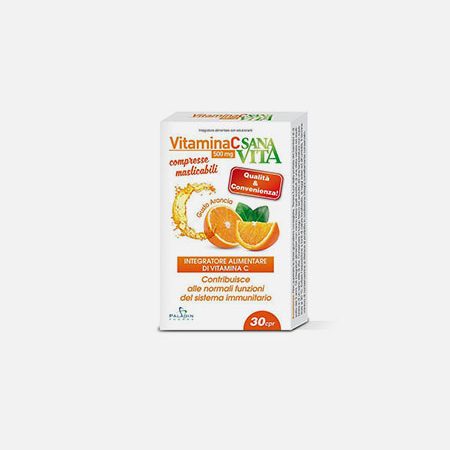 SANAVITA Vitamina C – 30 comprimidos masticables – Y-Farma