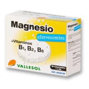 VALLESOL MAGNESIO+B EFERVESCENTE 24comp.