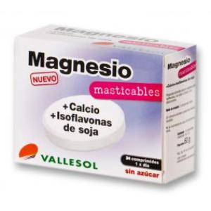 VALLESOL MAGNESIO+CALCIO+ISOFLAVONAS 24comp.