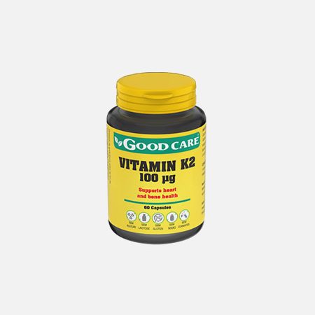 VITAMINA K2 100 ug – 60 cápsulas – Good Care