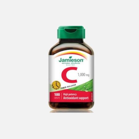 Vitamina C 1000 mg – TR (acción retardada) – 100 Comprimidos – Jamieson
