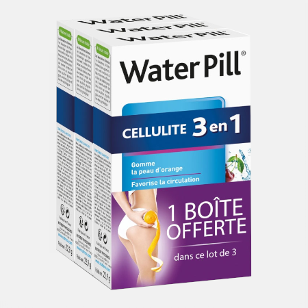 Waterpill Celulitis PACK 3 – 60 comprimidos – Nutreov
