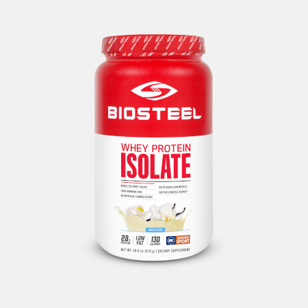Whey Protein Isolate Vanilla – 816g – BioSteel