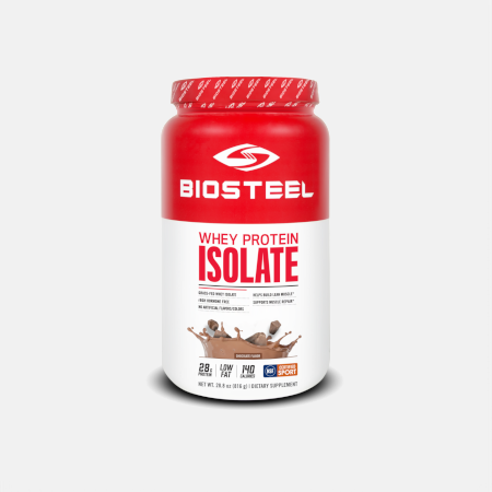 Whey Protein Isolate Chocolate – 816g – BioSteel