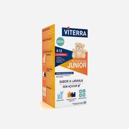 Viterra Junior – 30 Comprimidos Masticables – Perrigo