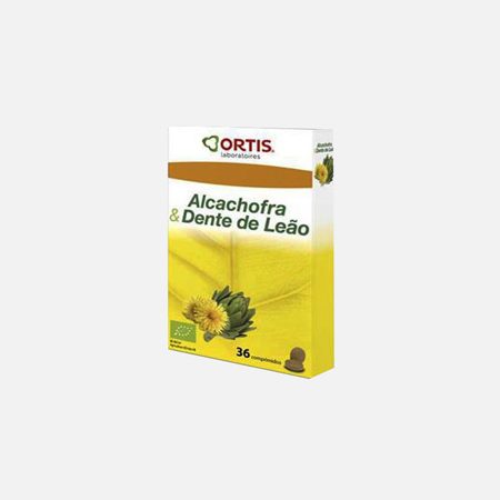 Alcachofa y diente de león – 36 comprimidos – Ortis