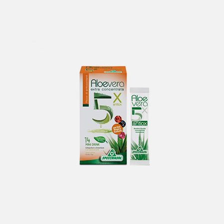 Aloe Vera 5x Antiox – 14x10ml – El secreto de la planta